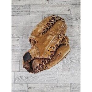 Antique Baseball Glove Jimmy Crane Pro Model 512 Deep Pocket Americana MLB